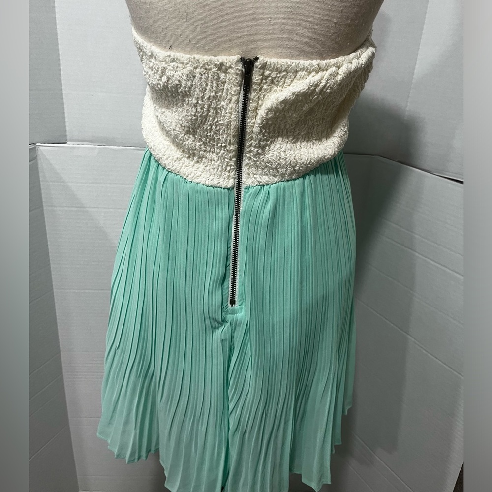Shareen mint sabo skirt dress